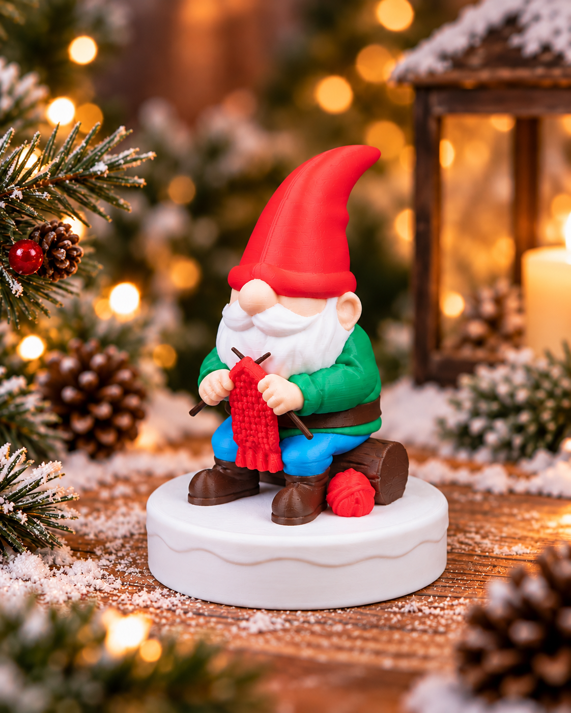 Strikkende nisse