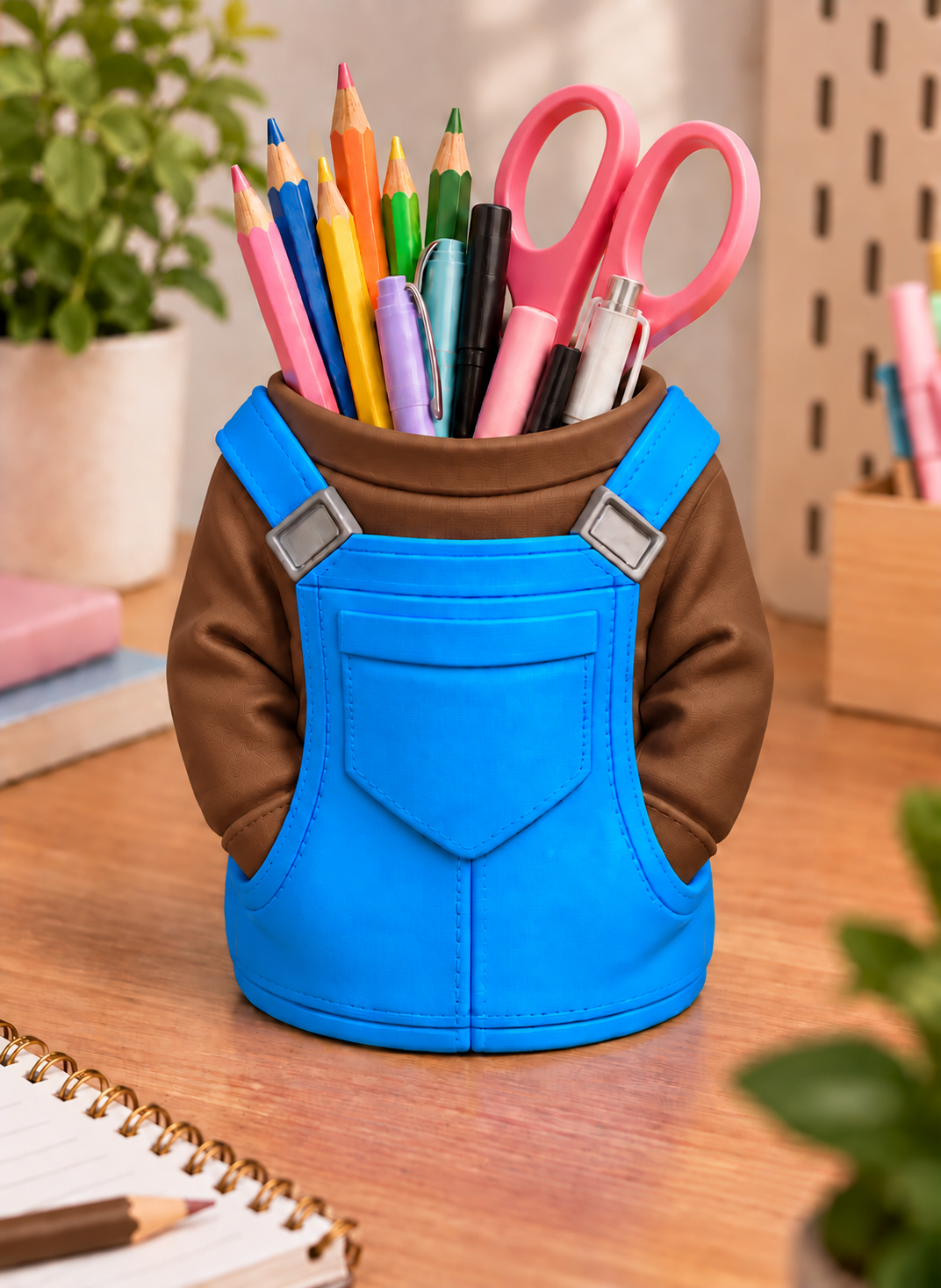 Overalls penne- og sodavandsholder