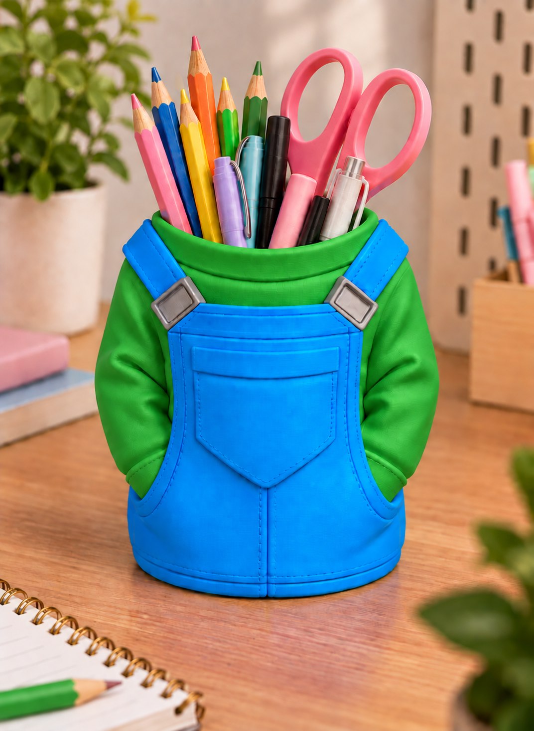 Overalls penne- og sodavandsholder