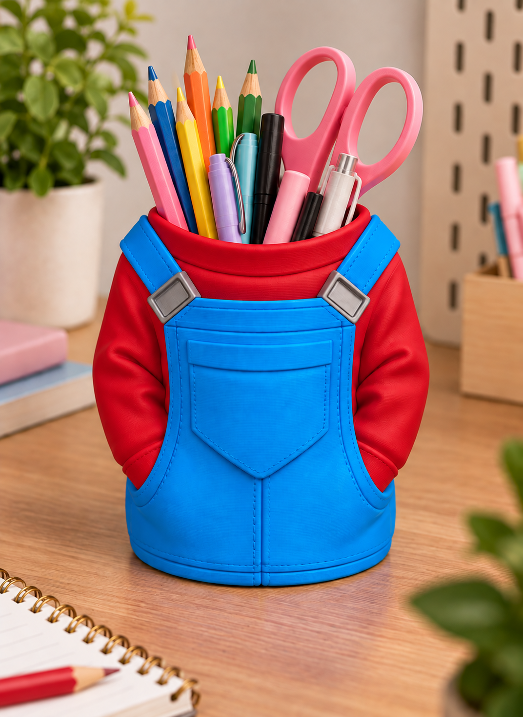 Overalls penne- og sodavandsholder