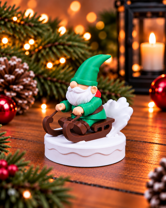Nisse på kælk
