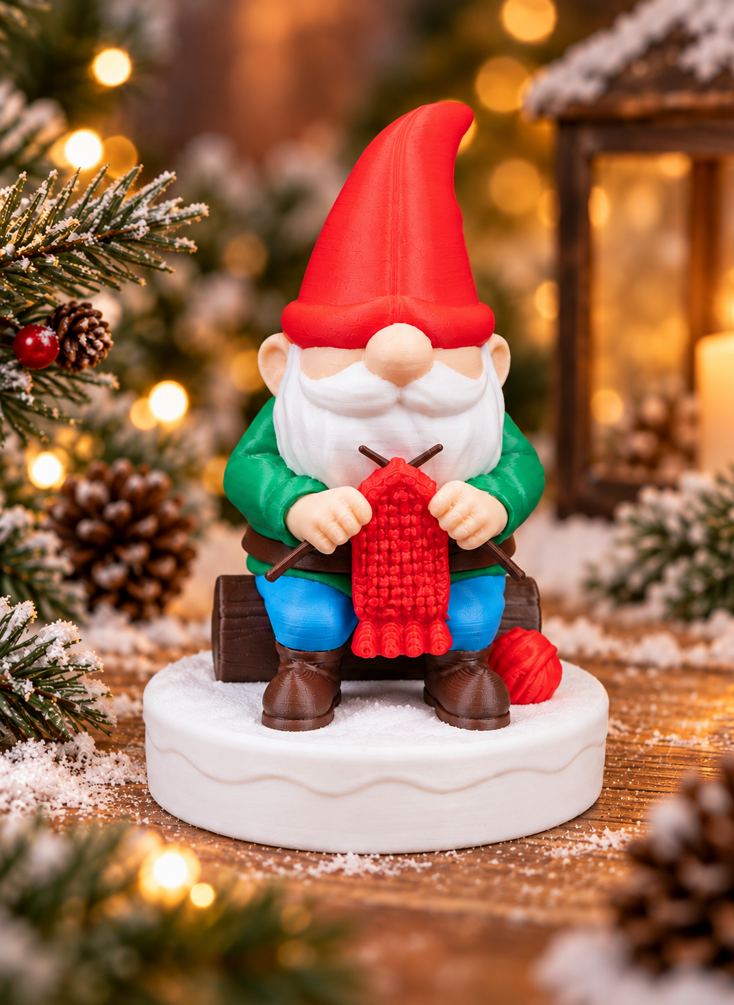 Strikkende nisse