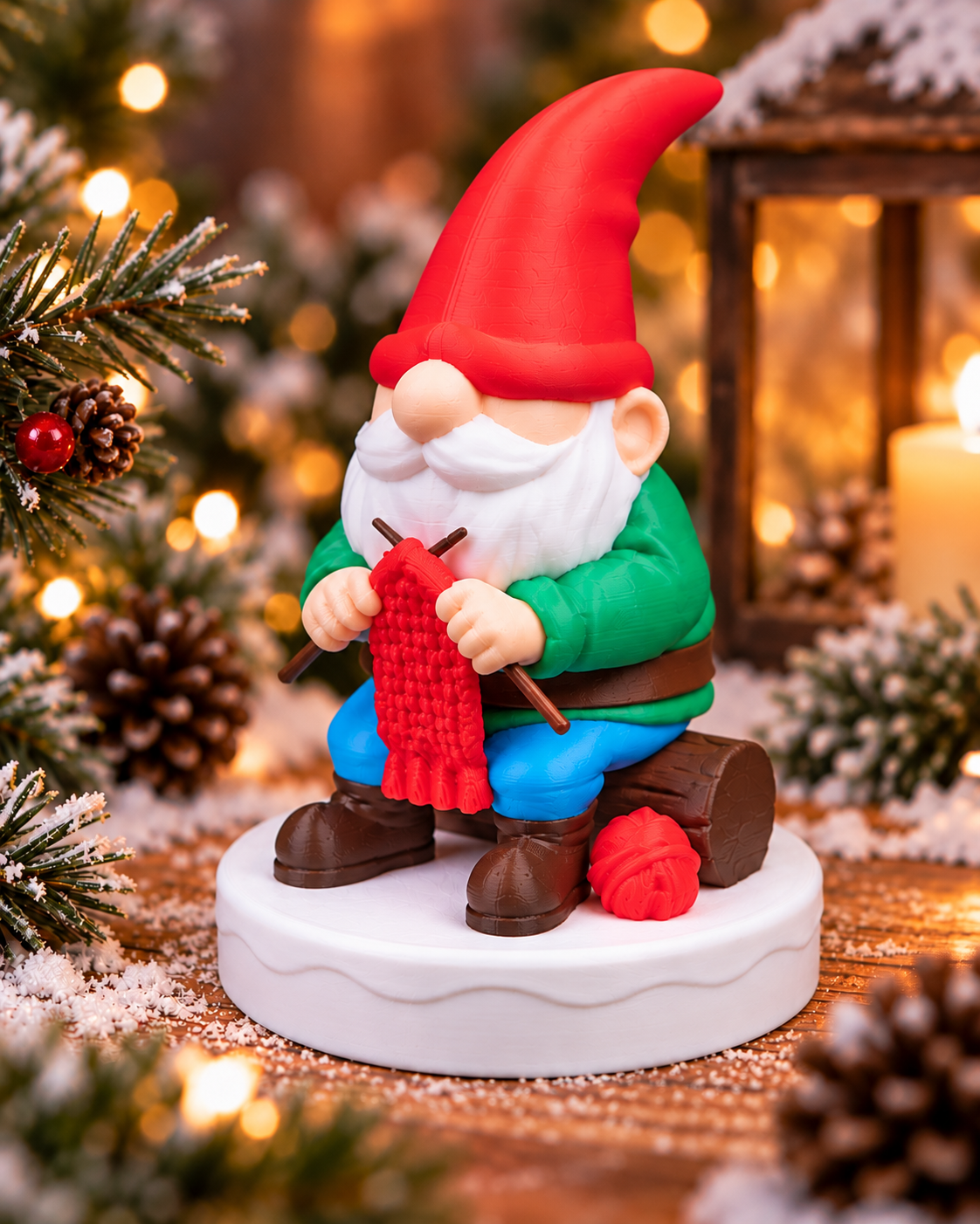 Strikkende nisse