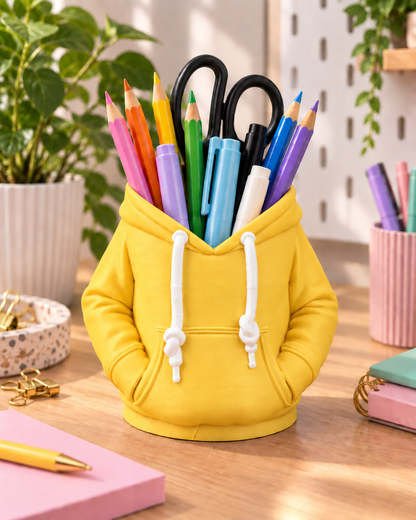 Hoodie penne- og sodavandsholder