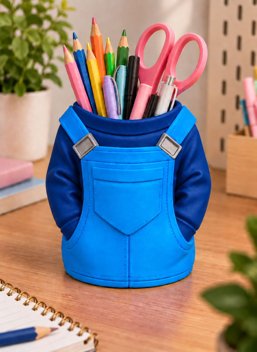 Overalls penne- og sodavandsholder