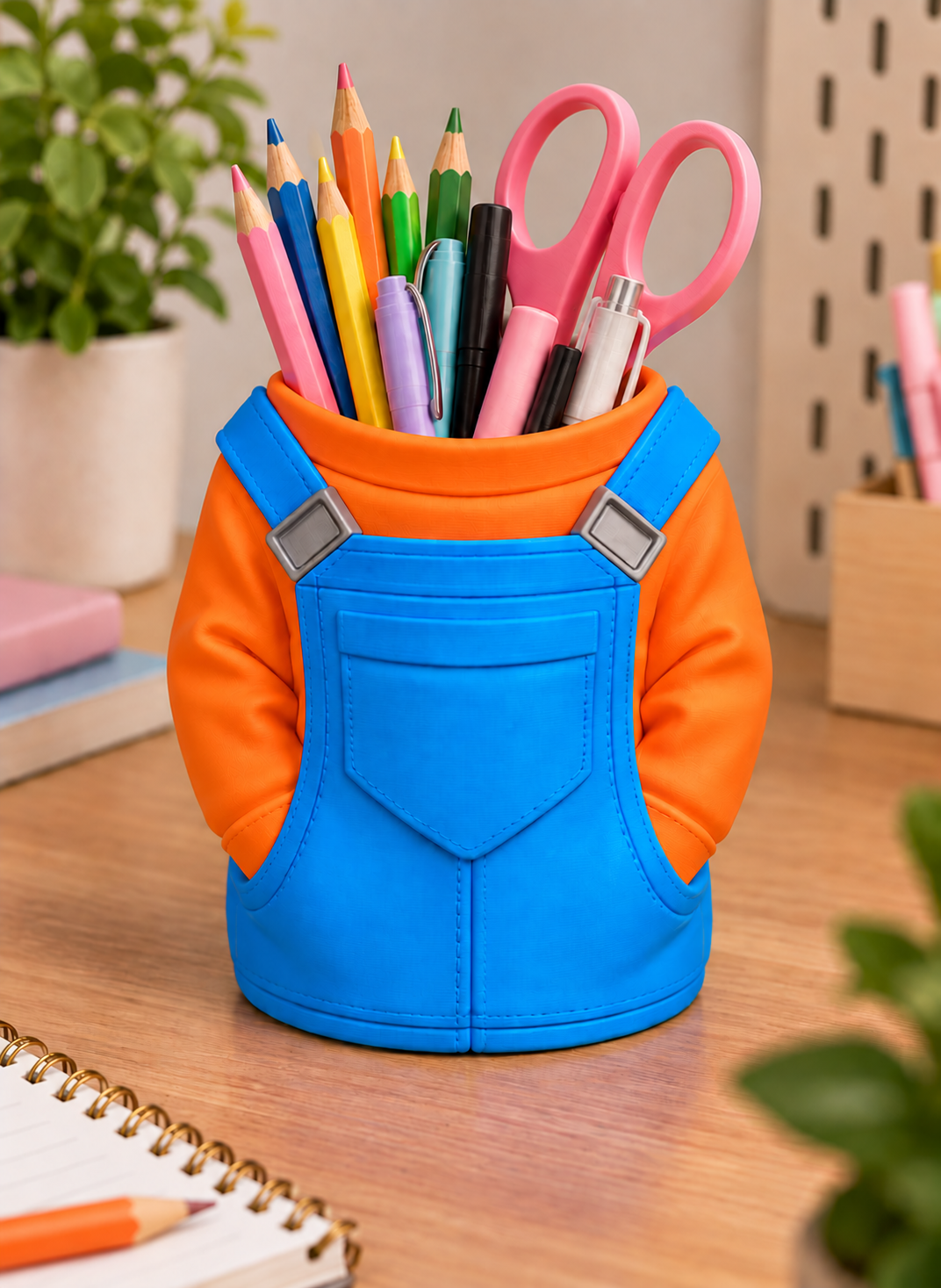 Overalls penne- og sodavandsholder