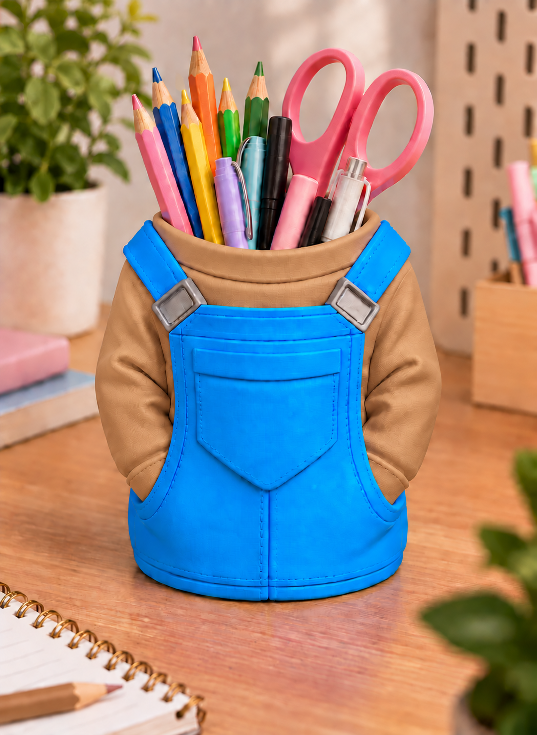 Overalls penne- og sodavandsholder
